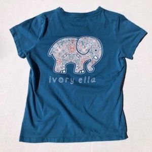 Teal Ivory Ella t-shirt